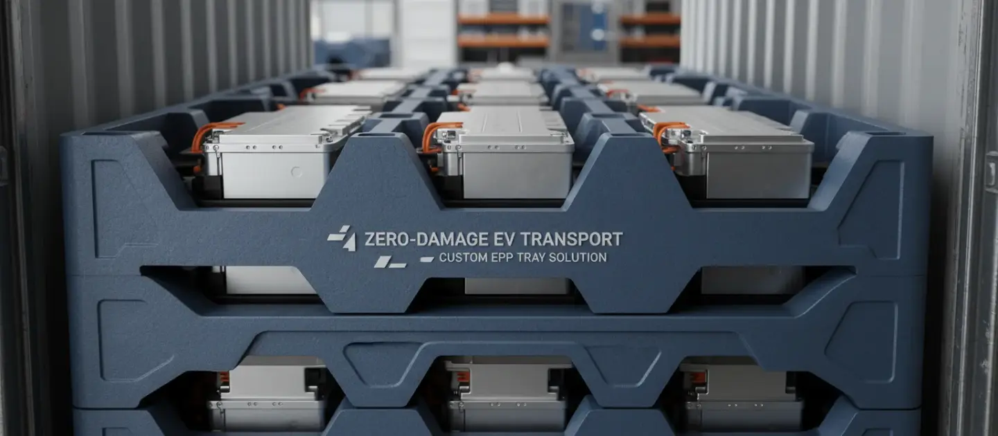 custom epp tray ev-battery packaging